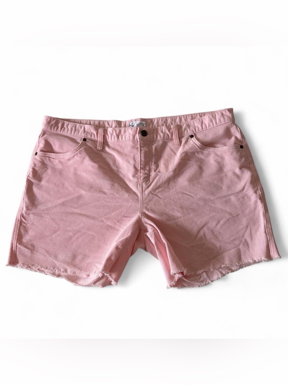 Carve Designs pink corduroy shorts Sz 16